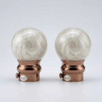 StyleX NT 0999 premium curtain finial for 25mm curtain rod decorative rod end