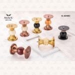 StyleX SL Rembo premium decorative sofa legs in gold, rose gold, black and pearl finishes – modern luxury furniture hardware